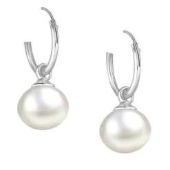Örhängen Pearl Silver